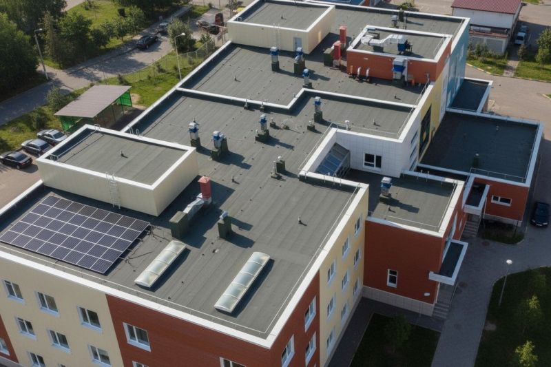 Flat Roof Installation